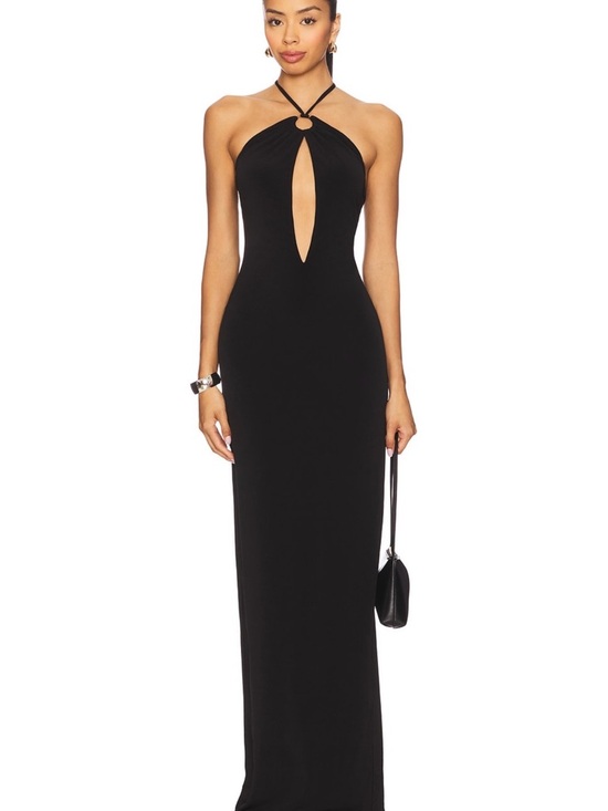 NBD Dresses & Skirts - NBD Stevie Gown - Halter Neck Keyhole Maxi Dress from Revolve
